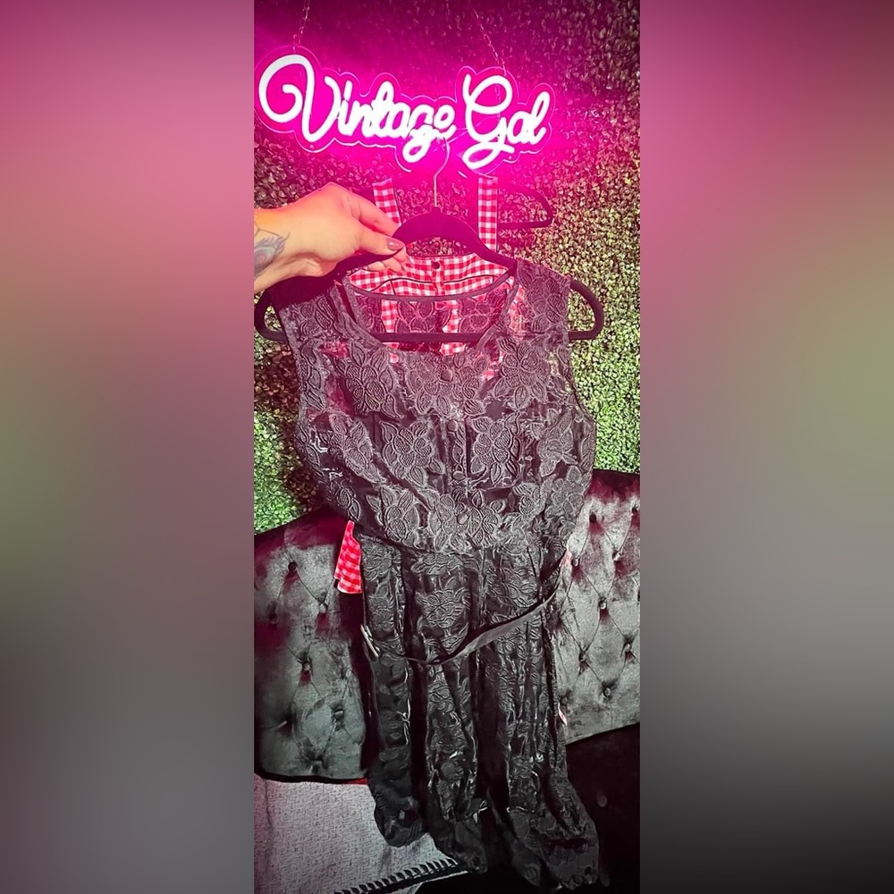 UNIQUE VINTAGE BRAND. Sleeveless a-line dress